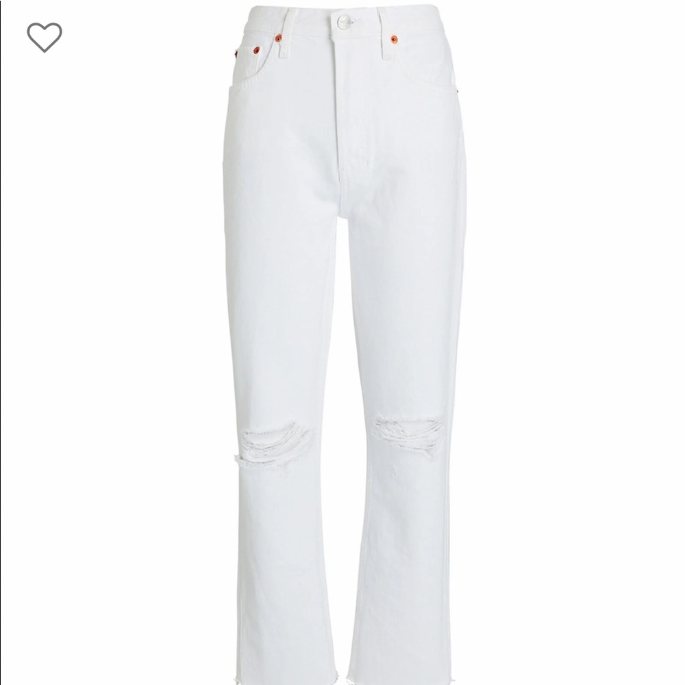 RE/DONE 70s high-rise stove pipe jeans - Picture 2 of 5